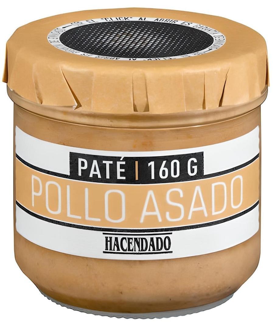 Pate de pollo asado Hacendado