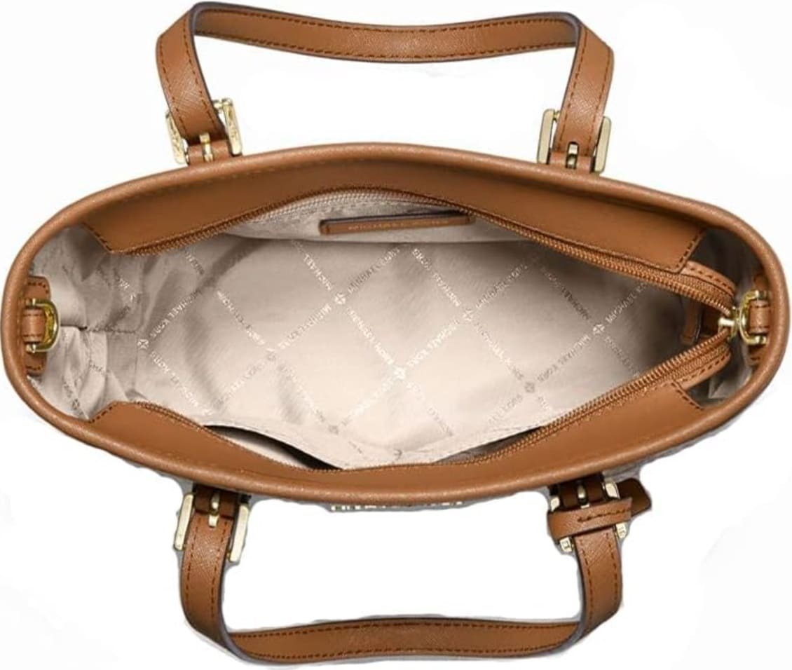 Bolso estilo tote con monograma de Michael Kors en Amazon