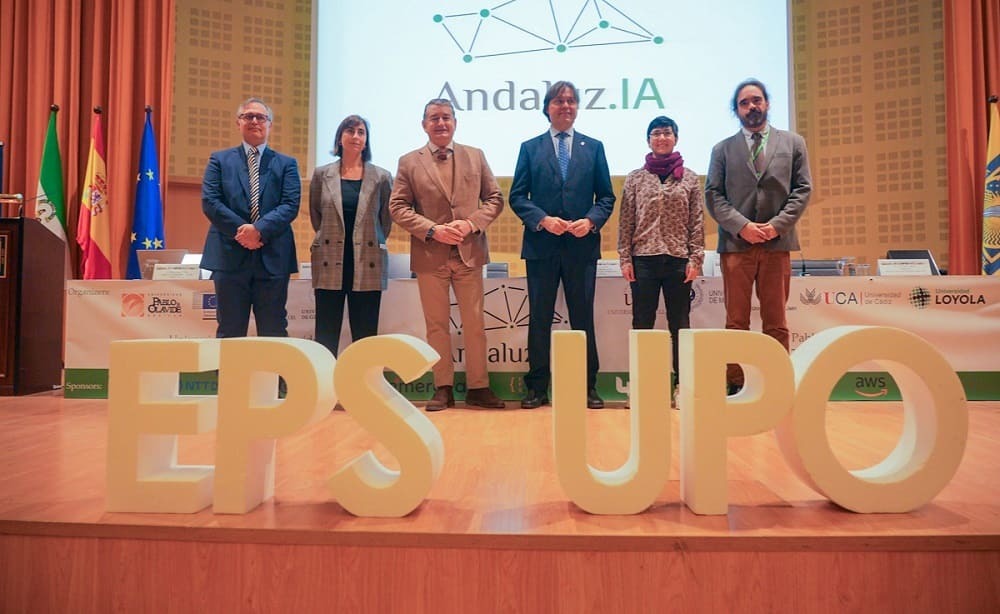 El consejero, Antonio Sanz, durante la inauguración del evento