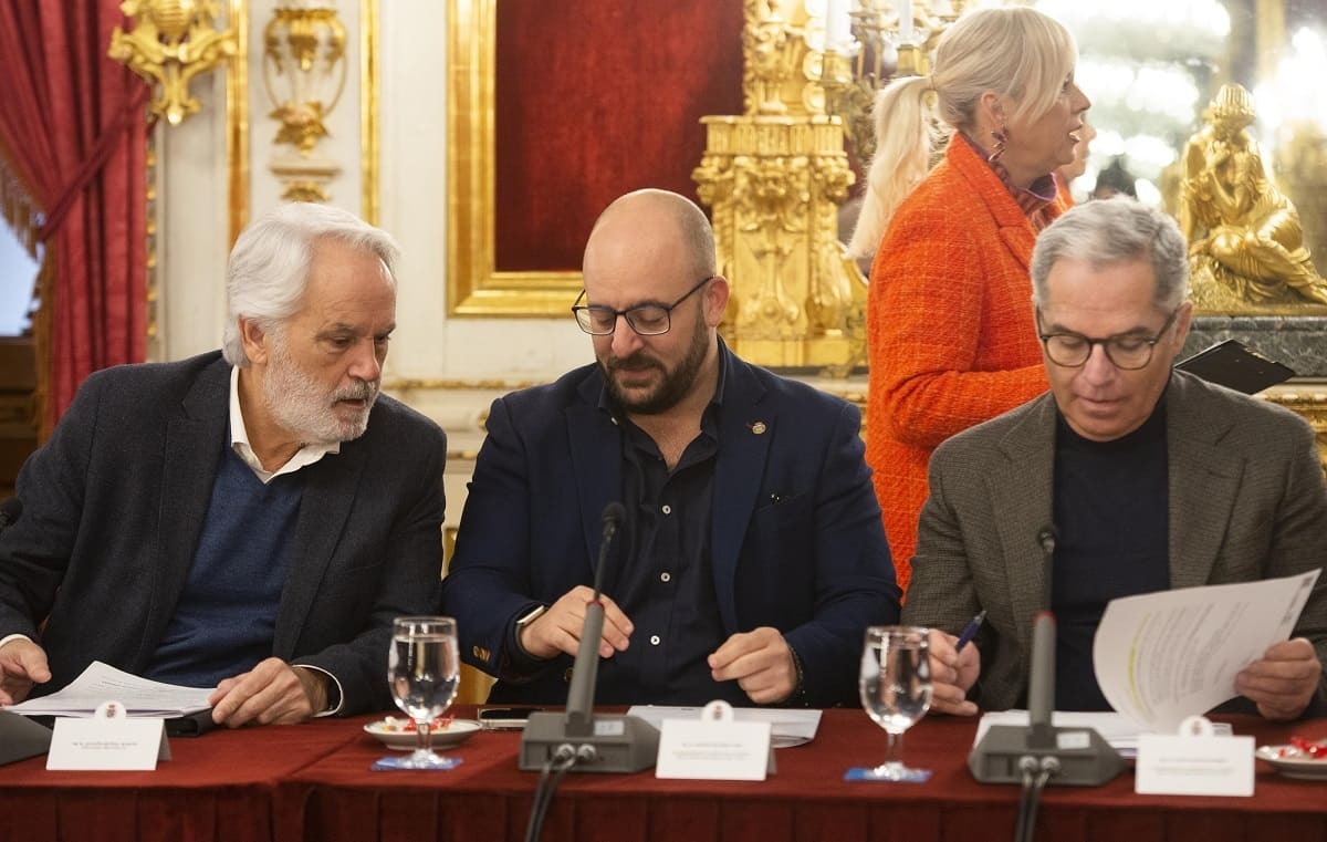 Germán Beardo, en el último pleno del año en Diputación