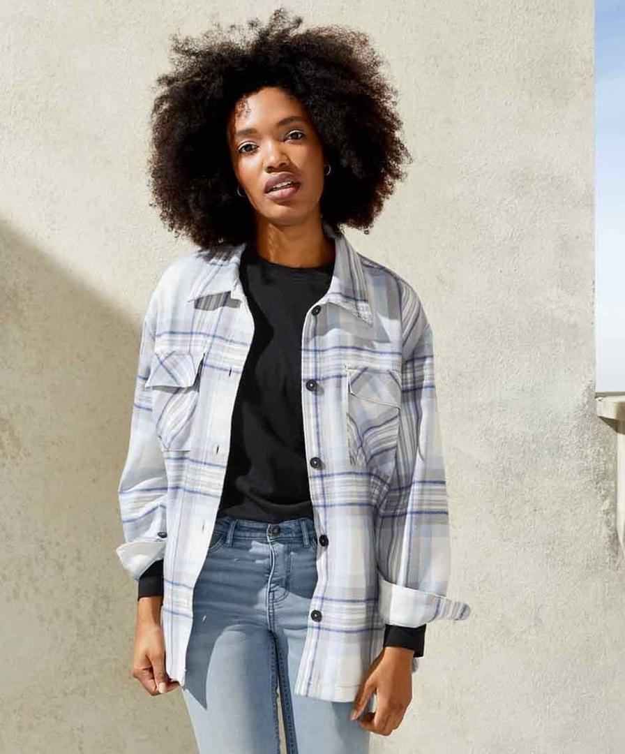 Chaqueta sobrecamisa de franela de Lidl