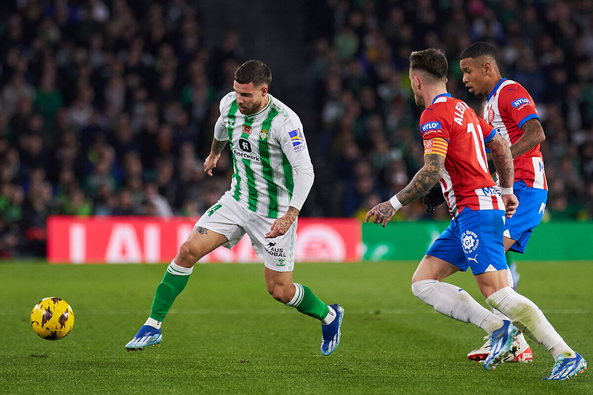 Aitor Ruibal en el Real Betis - Girona | Salvador López Medina para El MIRA