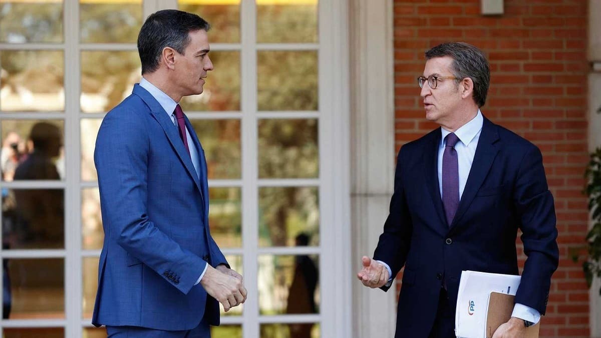 Sánchez y Fejóo han acercado posturas sobre la renovación del CGPJ