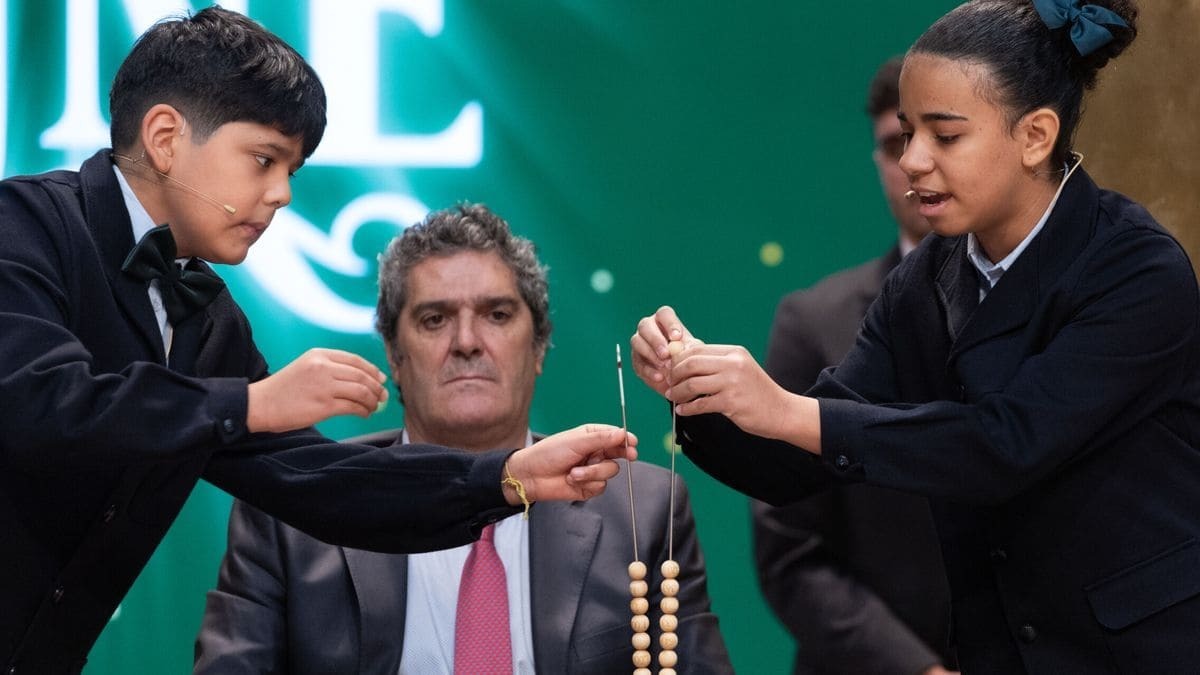 Los niños de San Ildefonso han vuelto a llevar la suerte a muchos andaluces