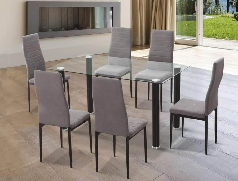 Silla tapizada para salón comedor