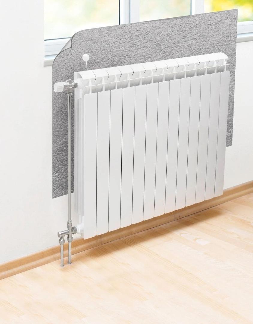 Panel reflectante de calor para radiador AXTON