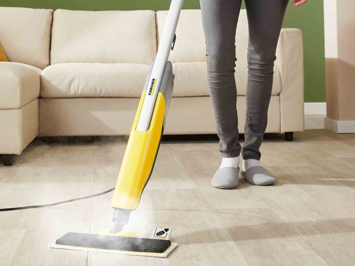 Limpiador a vapor de suelos de 1600 W Kärcher