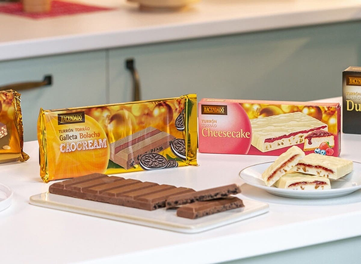 Mejores turrones de Mercadona con el de tarta de queso