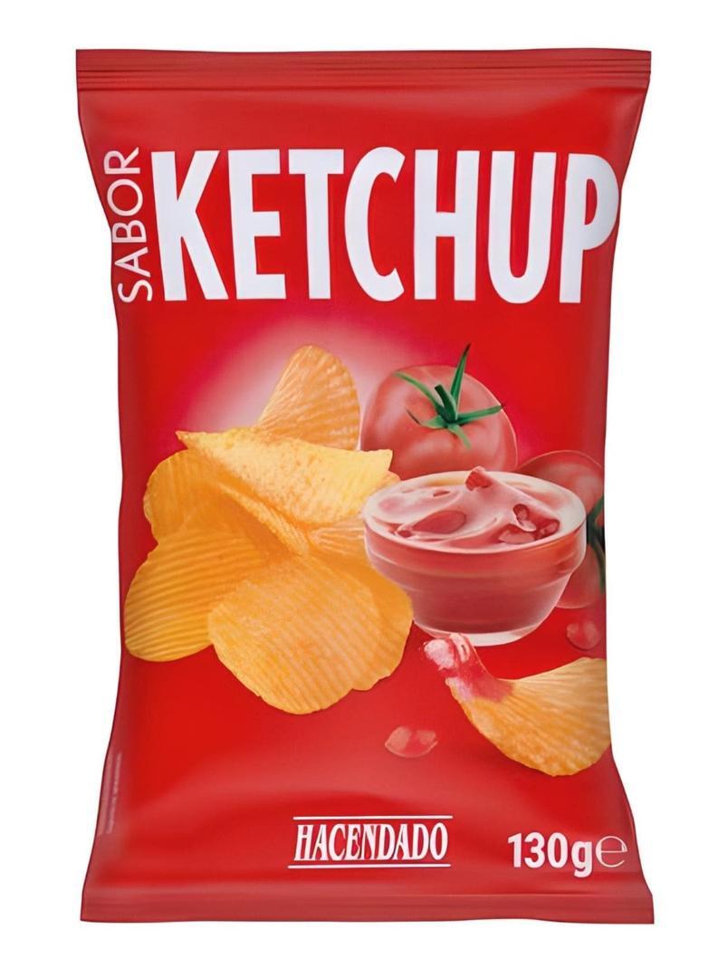 Patatas fritas sabor kétchup Hacendado