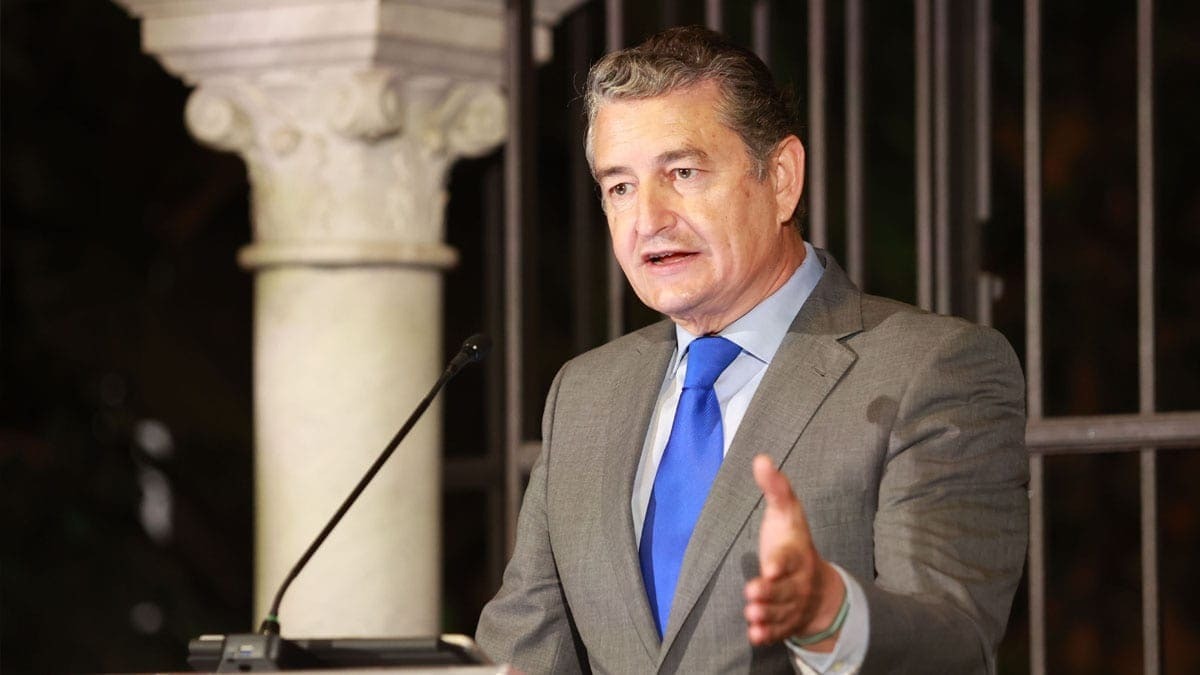 Antonio Sanz reclama igualdad: "Andalucía no necesita que Pedro Sánchez le perdone nada"