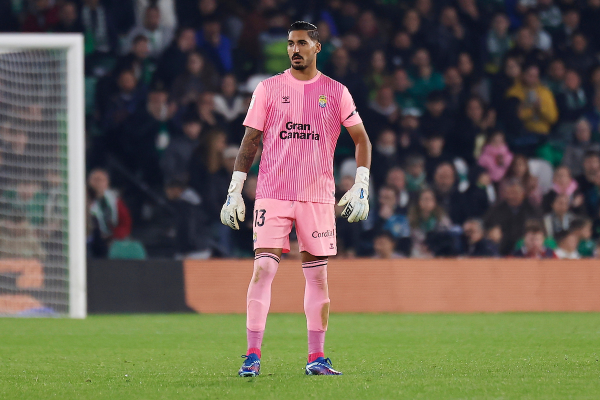 Álvaro Valles con la UD Las Palmas