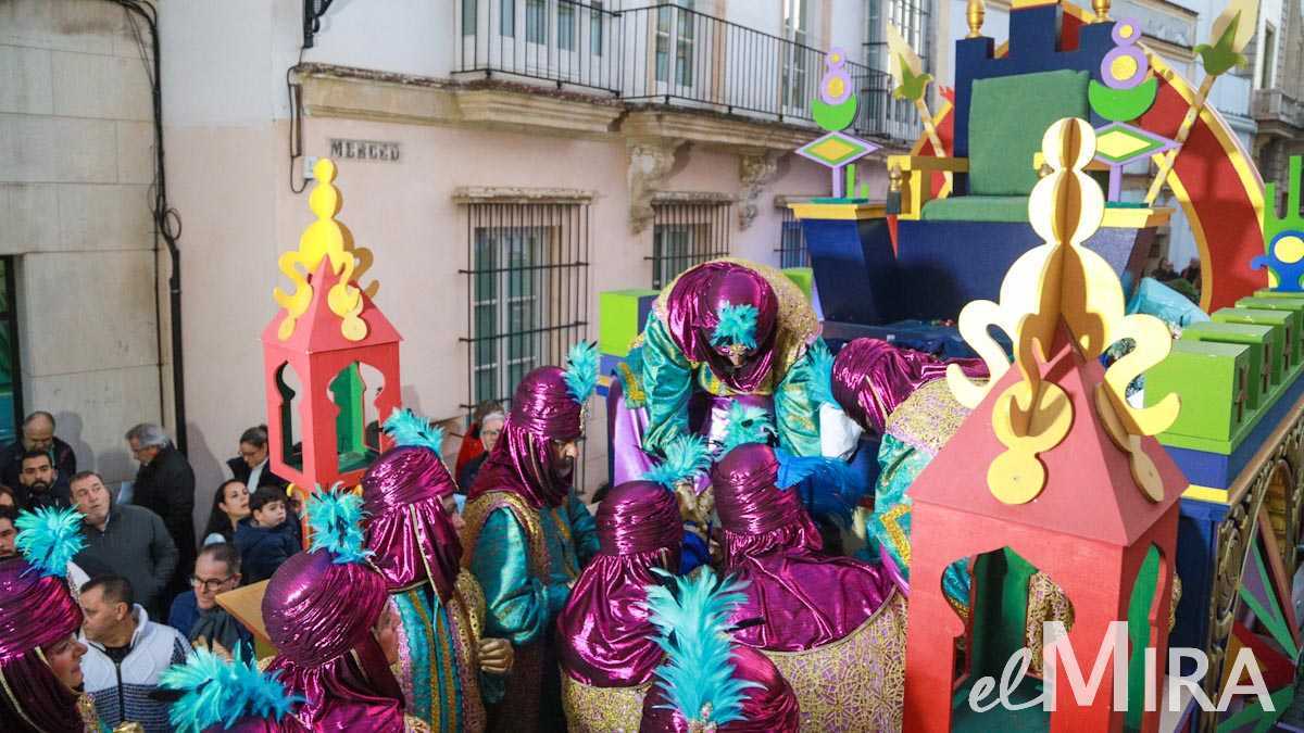 Caída de la Cartera Real durante su cabalgata en Jerez