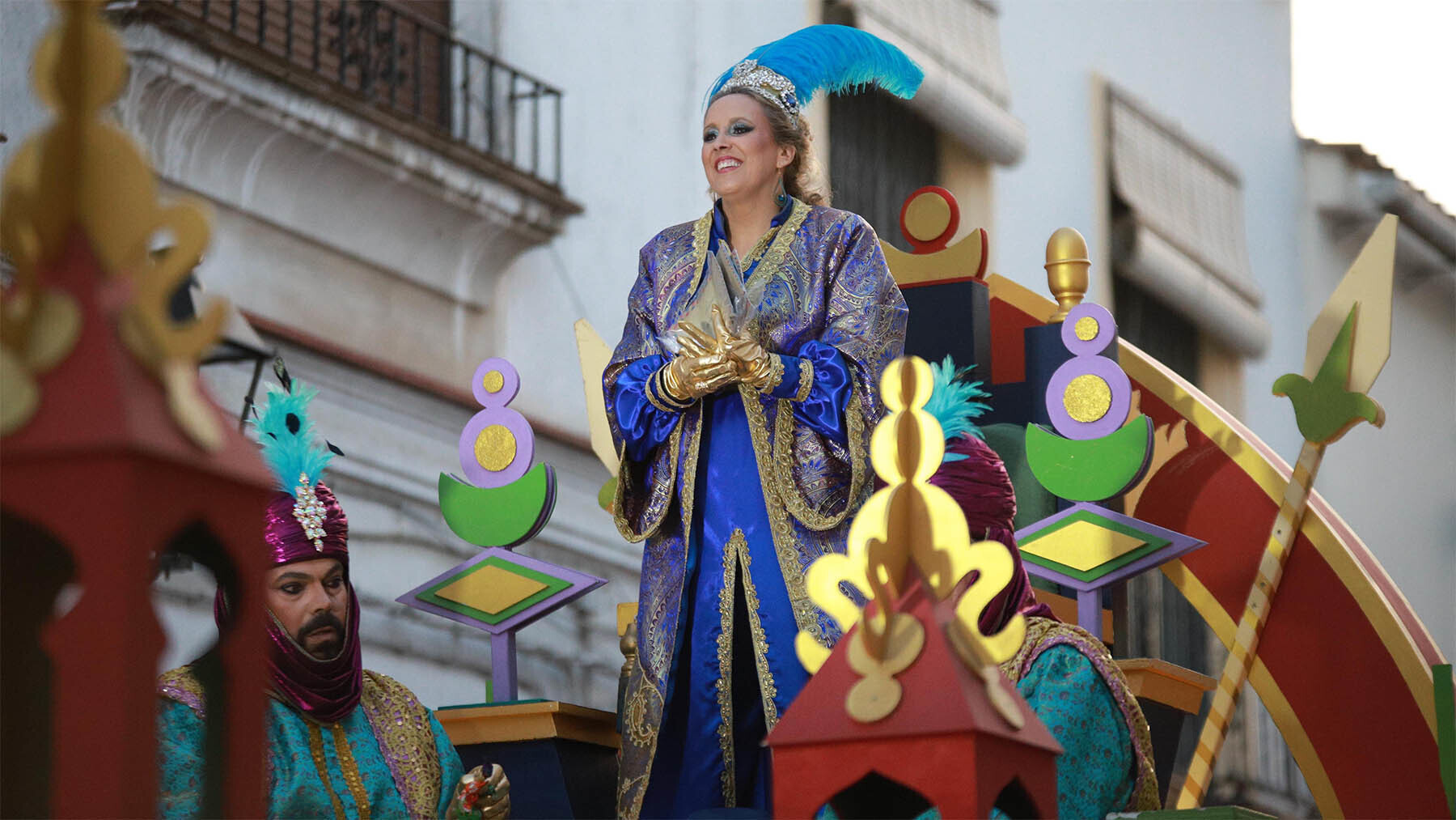 María Zarzuela Alonso, Cartera Real de Jerez durante la Cabalgata
