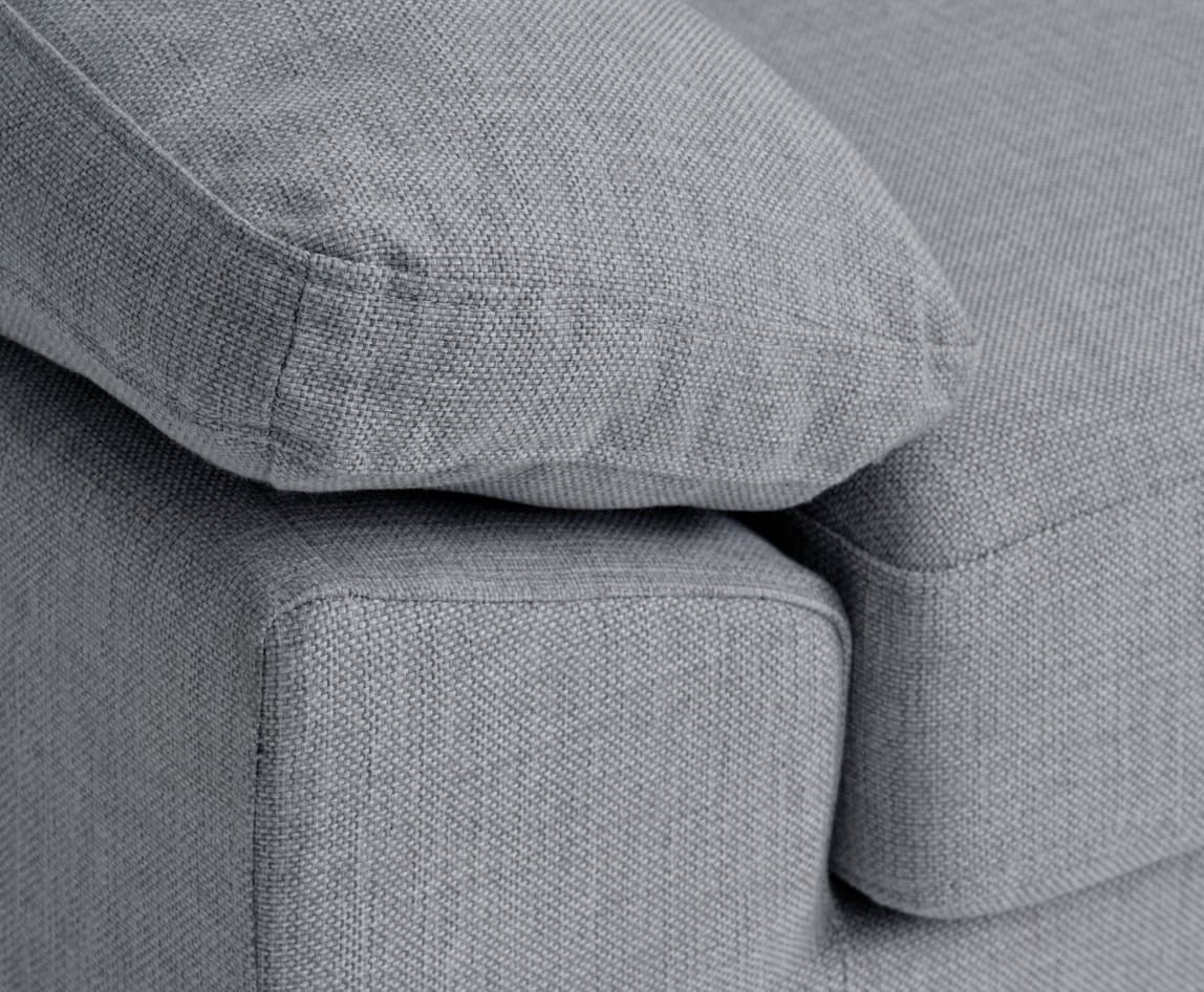 Sofá chaise longue GEDVED gris claro de JYSK