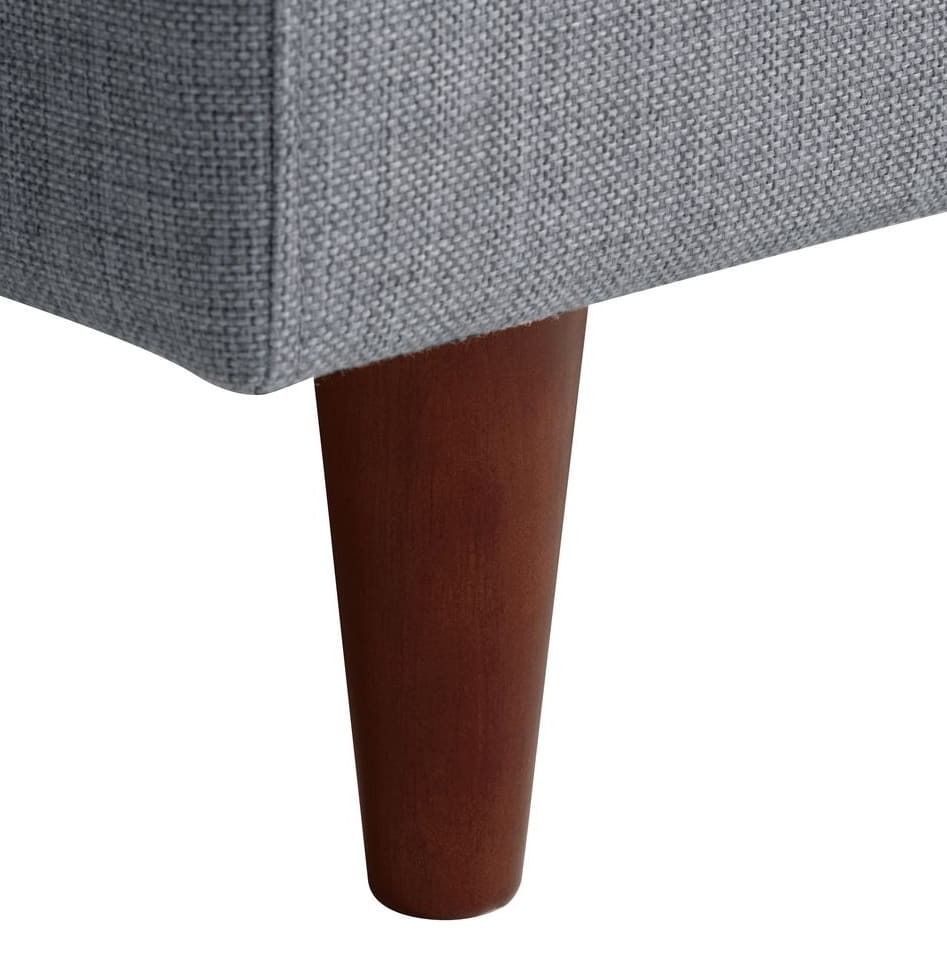 Sofá chaise longue GEDVED gris claro de JYSK