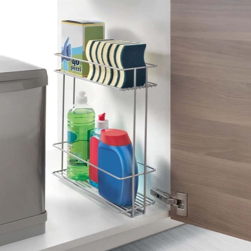 Estantería deslizante para armario 2 alturas In&Out XL Metaltex