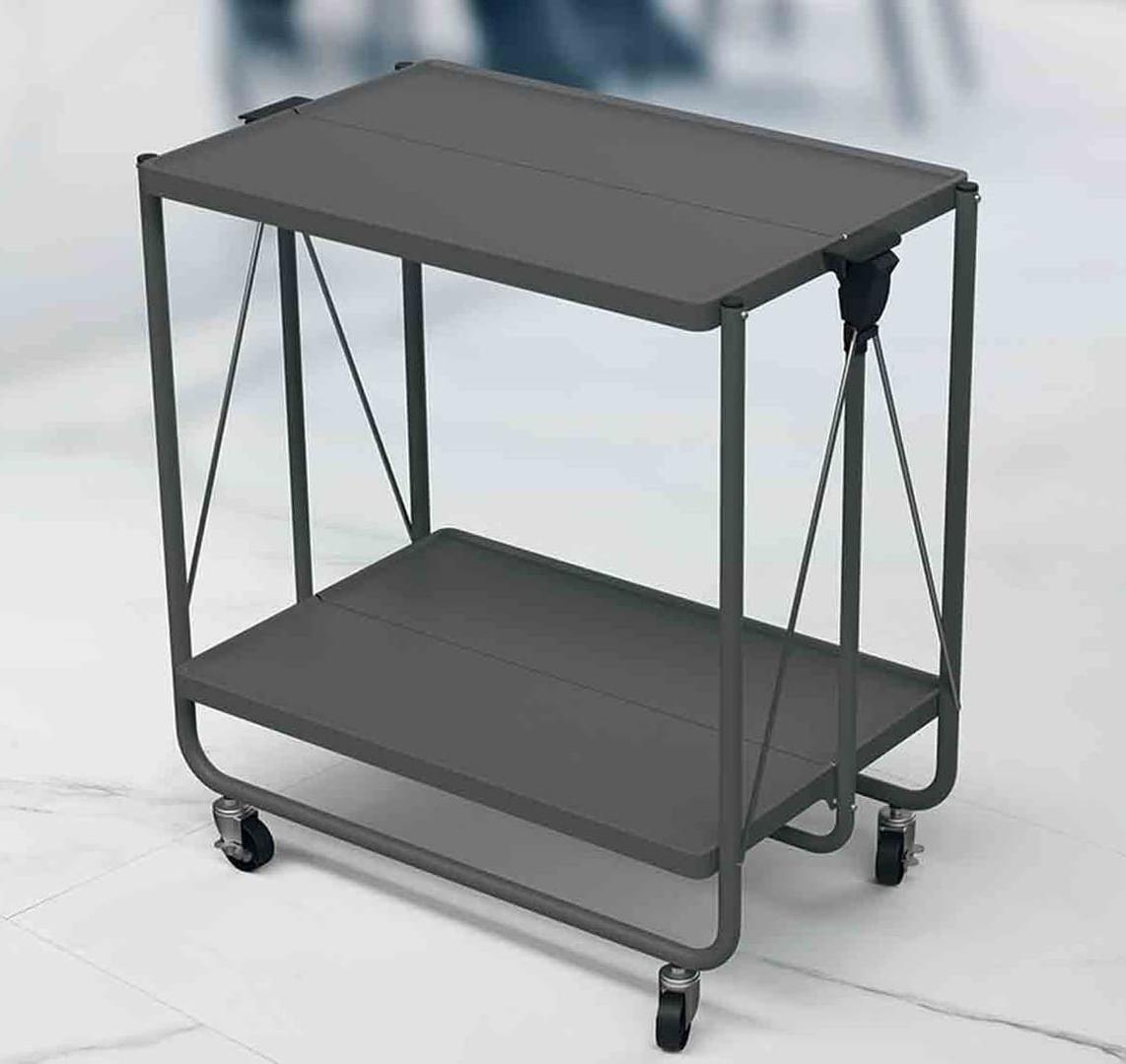 Carrito auxiliar plegable