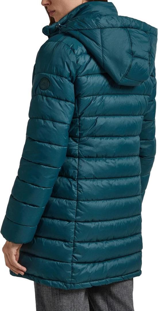 Chaqueta acolchada Pepe Jeans Maddie Long Puffer Jacket para mujer en Amazon