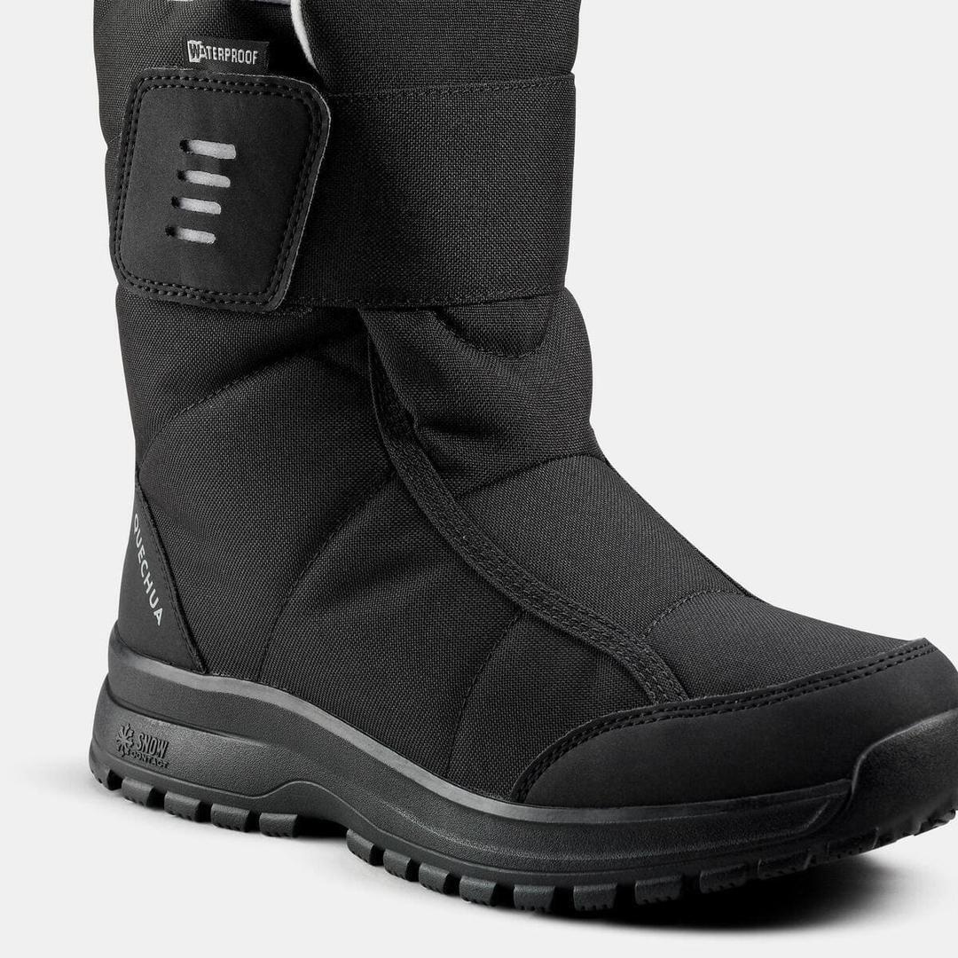 Botas de nieve y apreski impermeables con velcro para mujer Quechua SH100 en Decathlon