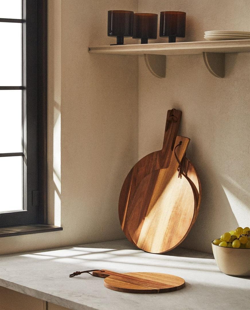 Tabla de cocina redonda