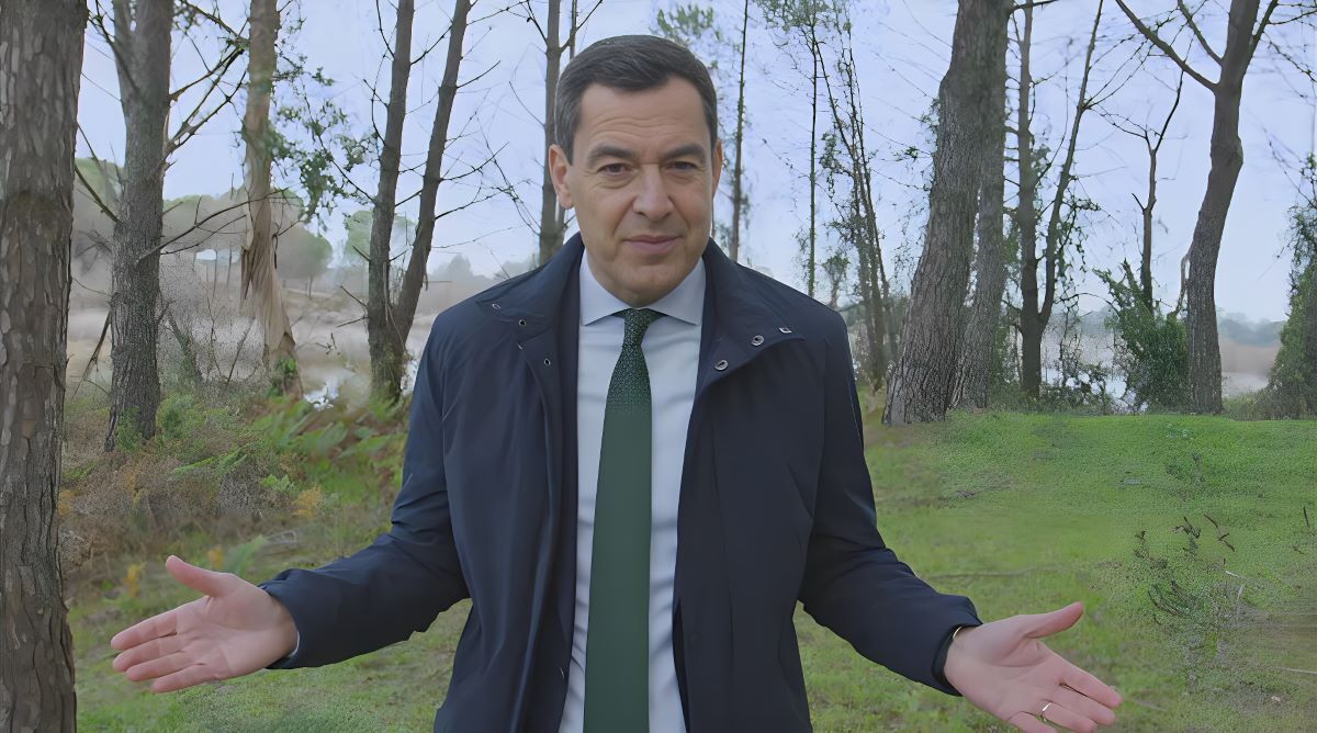 Mensaje de Navidad de Juanma Moreno en el Parque Nacional de Doñana  