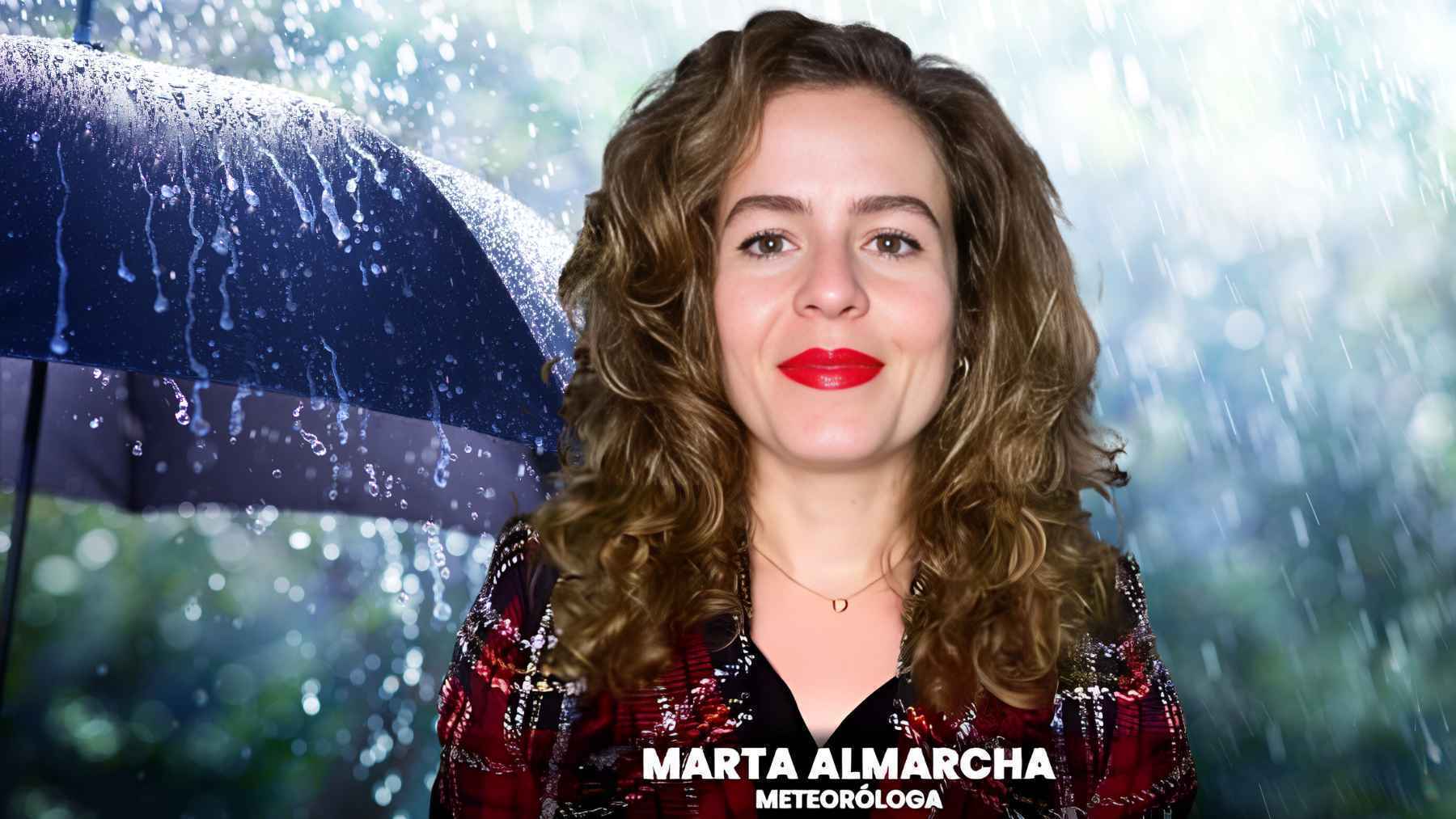 Marta Almarcha da la predicción del tiempo para los primeros días de 2024