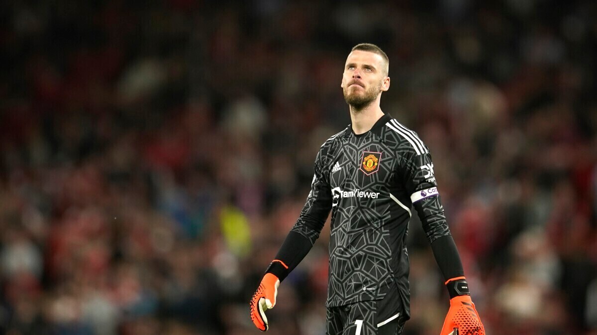 David de Gea defendió la portería del Manchester United durante doce temporadas