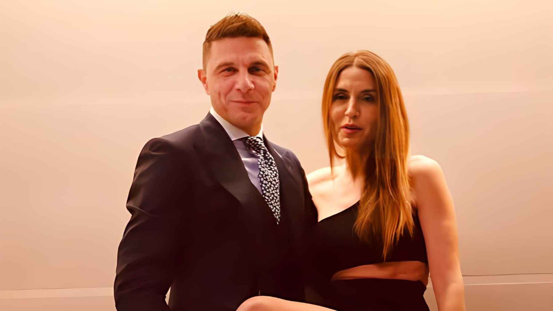 Joaquín Sánchez y Susana Saborido en Fin de Año