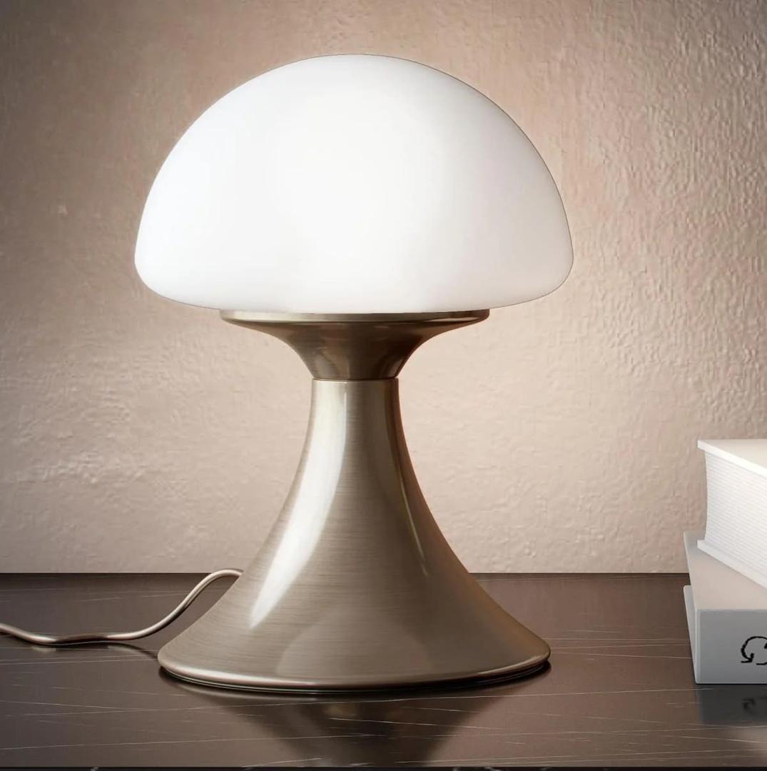 Lámapra de sobremesa LED INSPIRE Kinoko táctil de Leroy Merlin