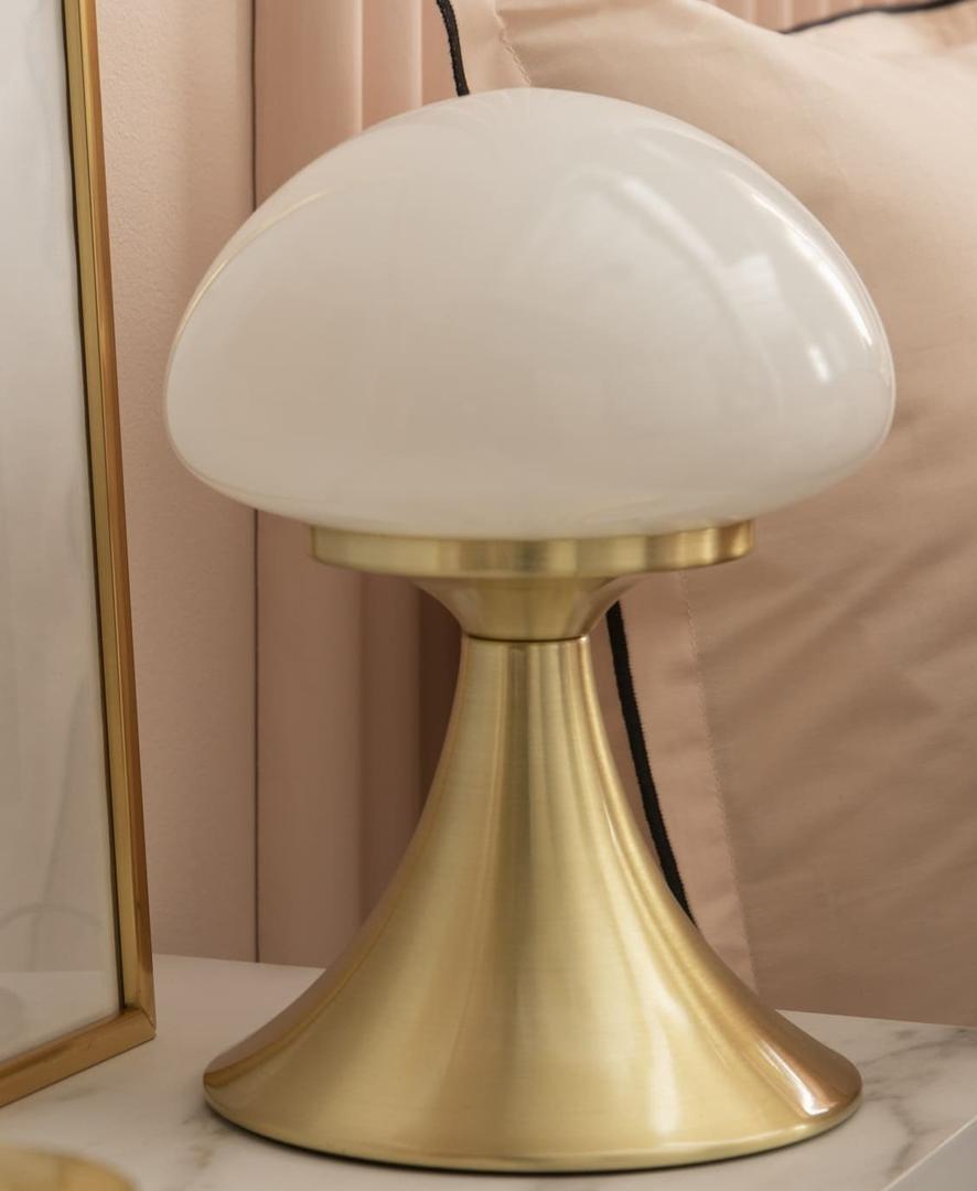 Lámapra de sobremesa LED INSPIRE Kinoko táctil de Leroy Merlin