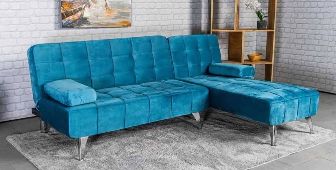 Sofá cama Chaise Longue XS + Mesa de Centro Gratis de Leroy Merlin