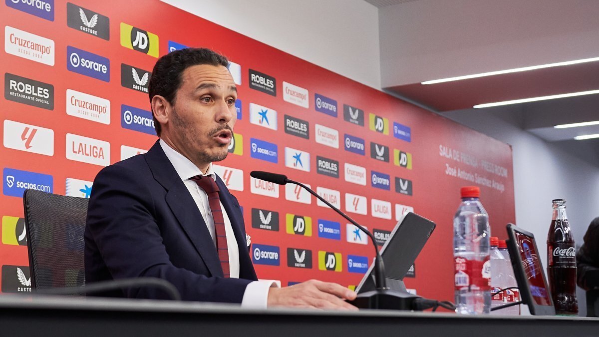José María del Nido Carrasco en su presentación como nuevo presidente del Sevilla FC | Salvador López Medina para El MIRA