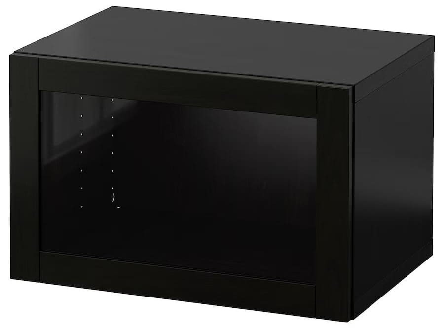 Estantería de pared con riel BESTÅ