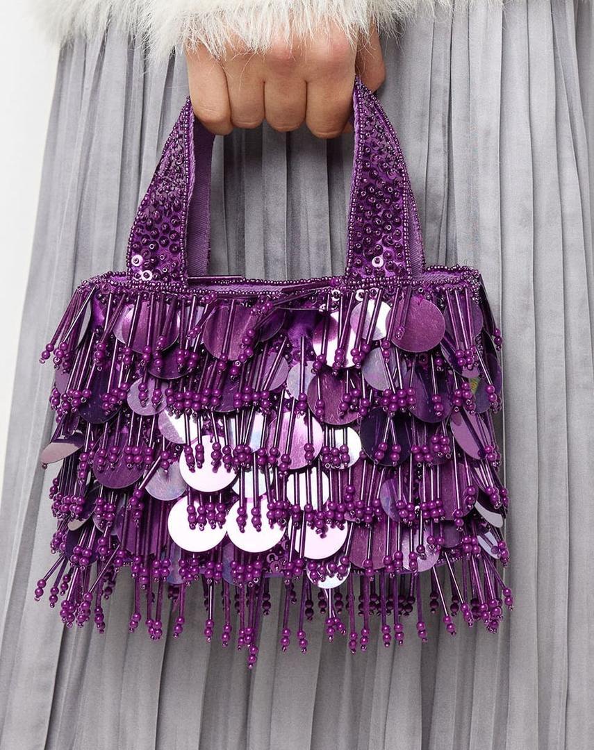 Bolso de fiesta con lentejuelas de Parfois