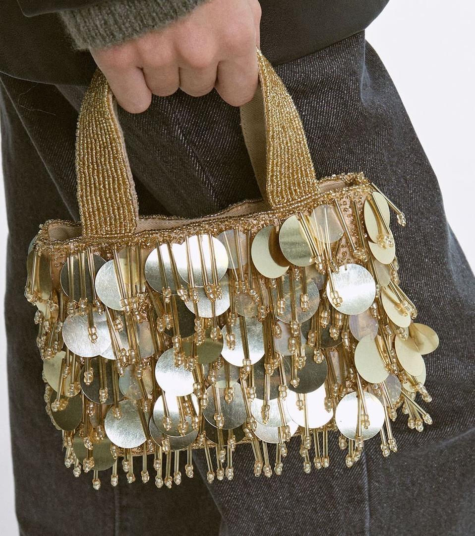 Bolso de fiesta con lentejuelas de Parfois