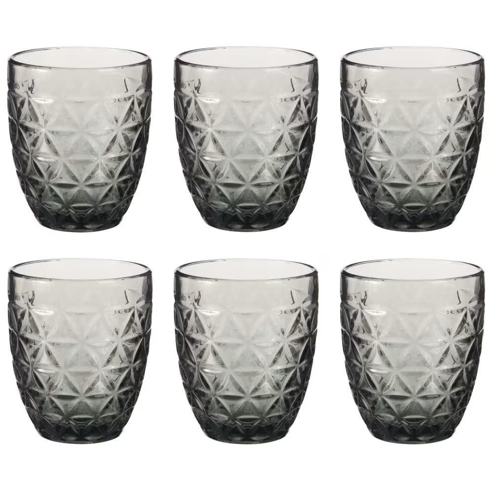 Vaso de cristal tintado GRAVE