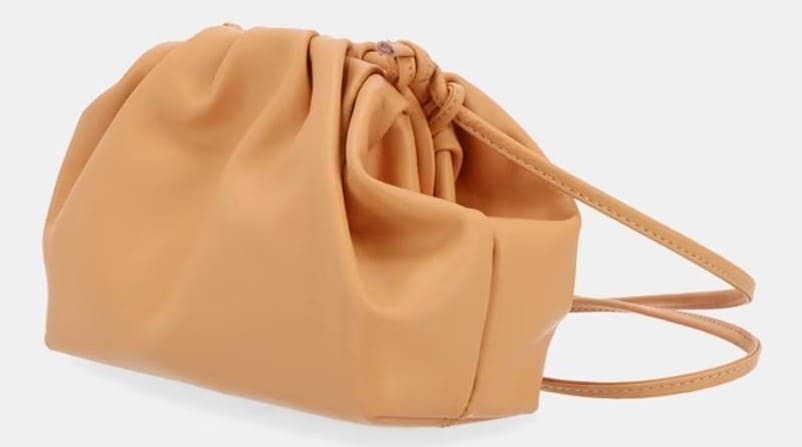 Bandolera naranja de piel ALOHAS