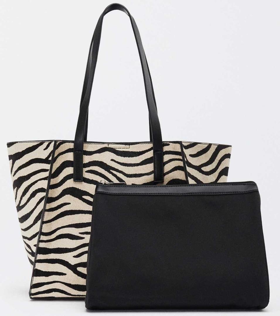 Leather shopper bag de Parfois