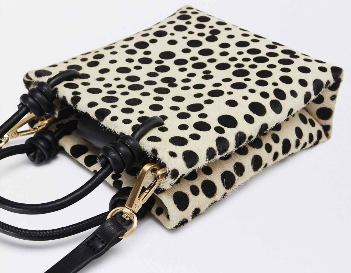 Tote bag with leather de Parfois