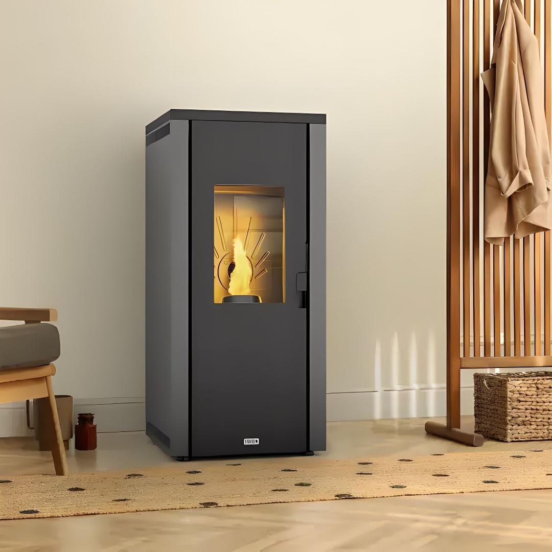 Estufa de pellet hermética gris de 9 kW Next Canadian en Brico Depôt