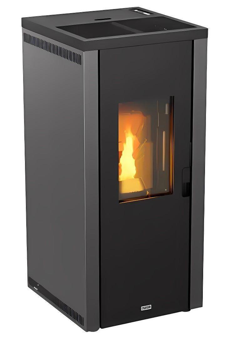 Estufa de pellet hermética gris de 9 kW Next Canadian en Brico Depôt