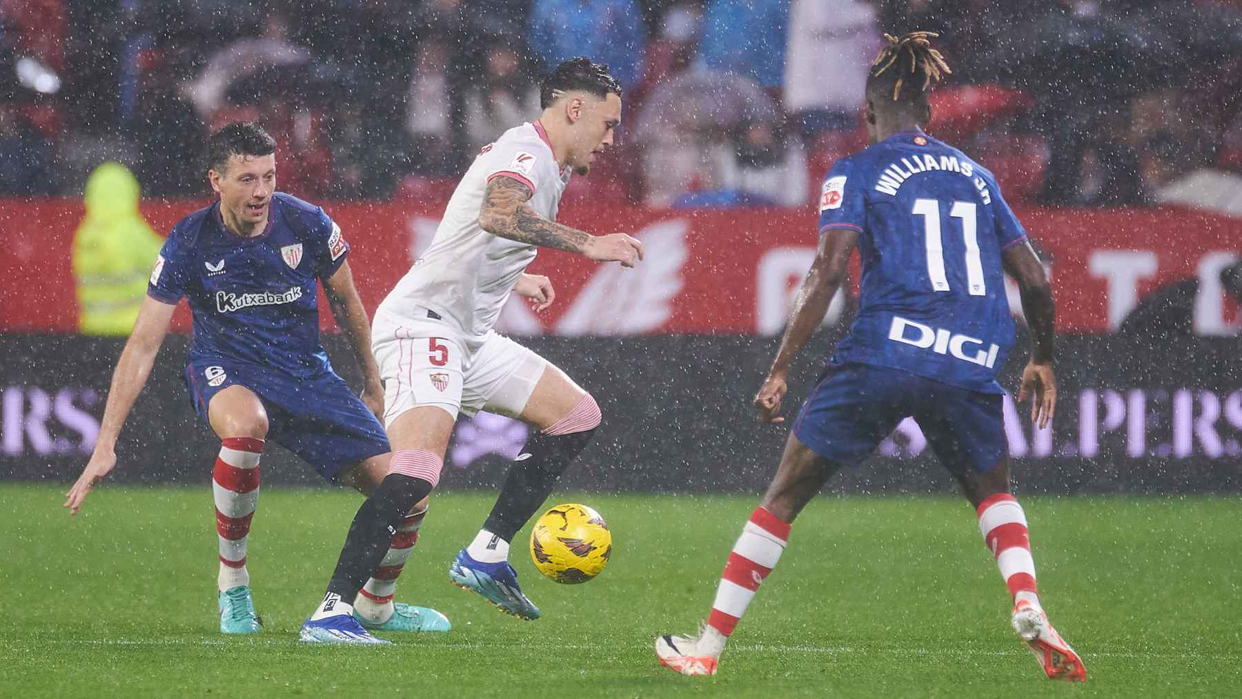 Lucas Ocampos en el Sevilla FC - Athletic Club | Salvador López Medina para El MIRA