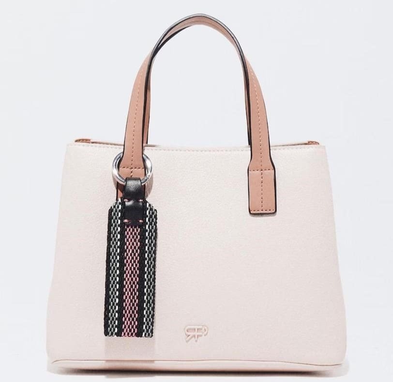 Bolso de mano estilo tote convertible a bandolera (1)