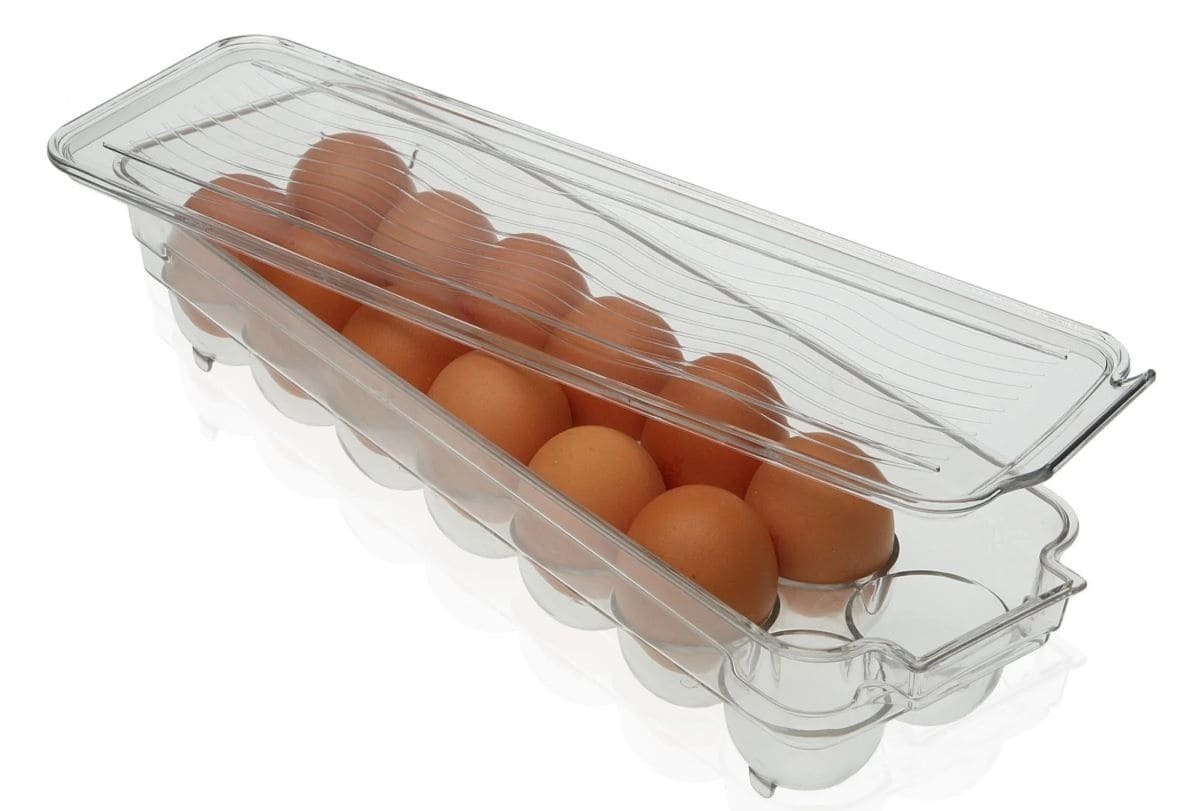 Huevera de plástico sencilla QUO