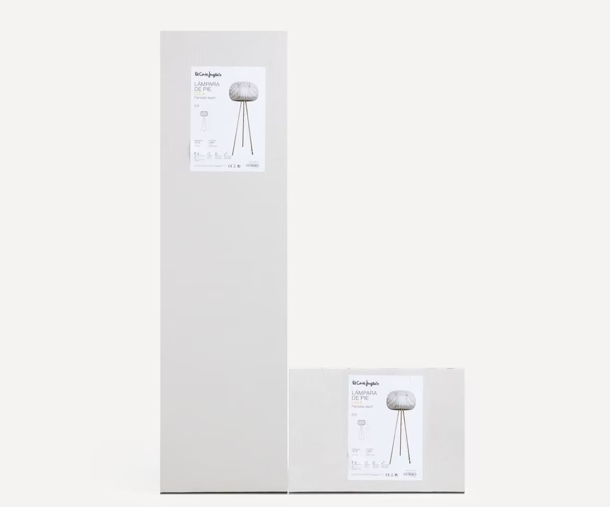 Lámpara de pie modelo Lola de El Corte Inglés