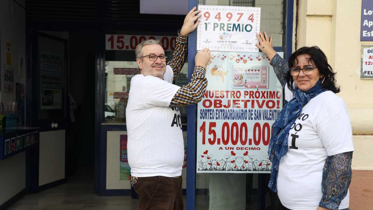 La administración El Paraíso ha vendido el primer premio del sorteo extraordinario de El Niño  | Cristo García
