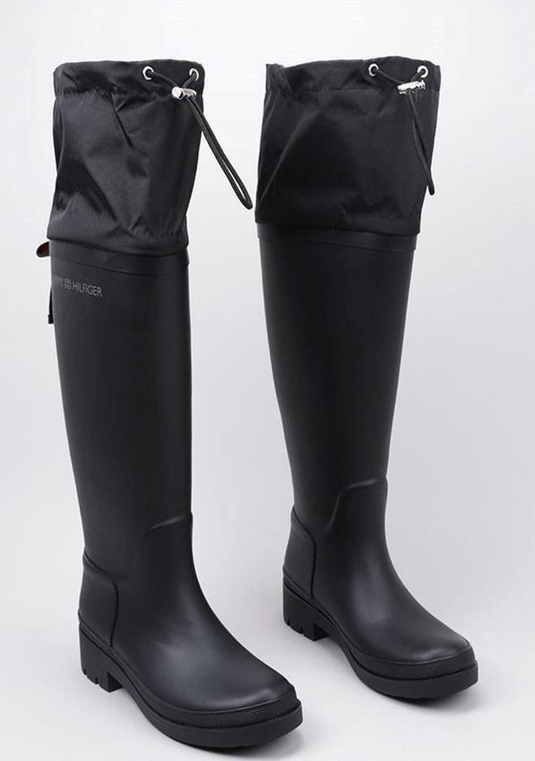 Bota de agua Vela Tommy Hilfiger Th Overknee Rainboot Monogram