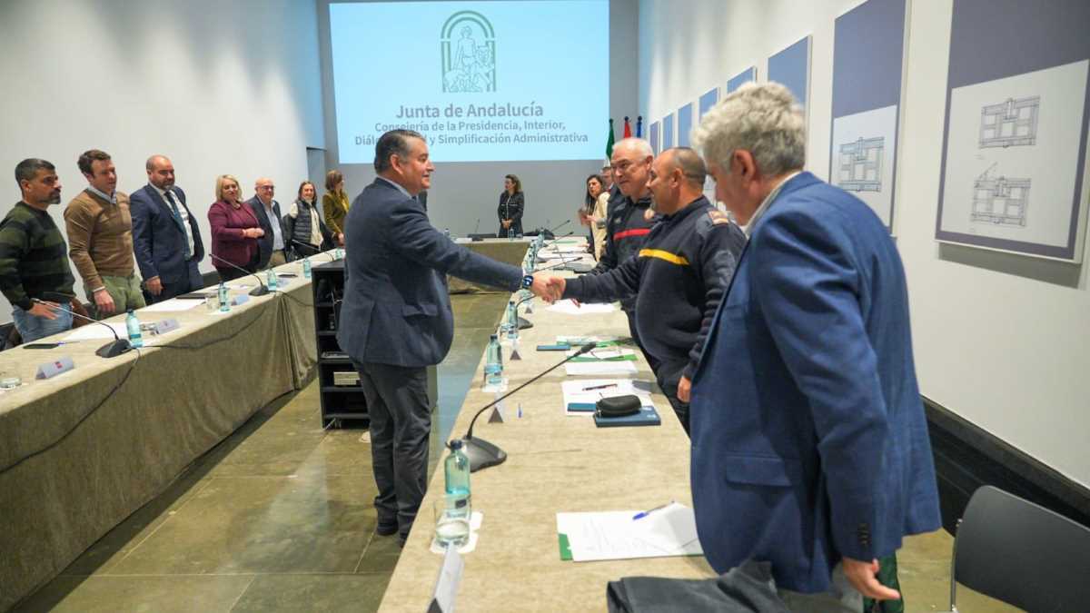 Antonio Sanz en el Consejo del Fuego Andaluz