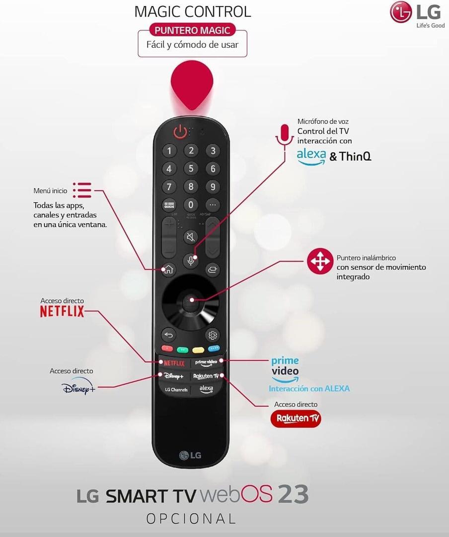 TV Inteligente LG de 55'' y 4K UHD con procesador de alta potencia en Amazon