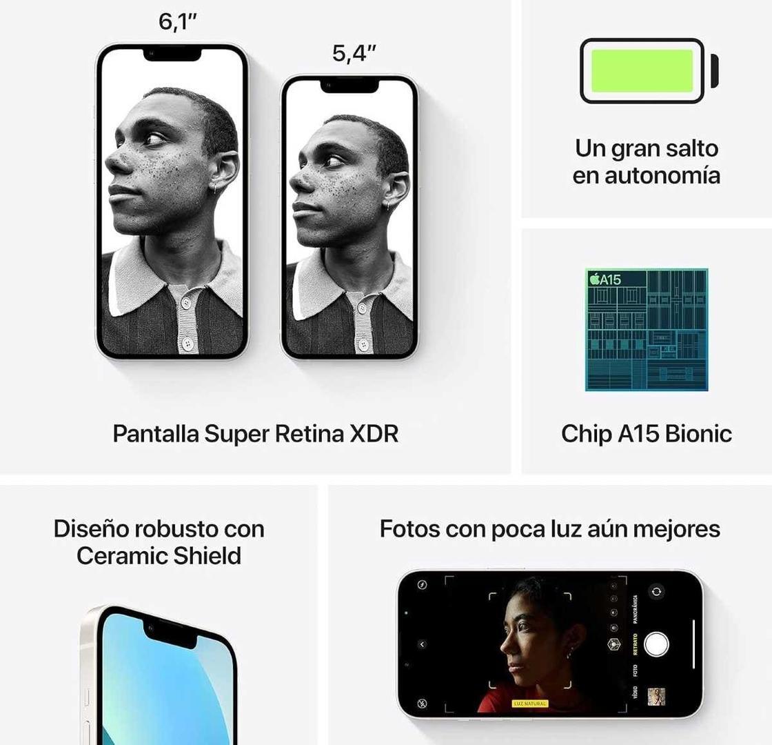 Apple iPhone 13 (128 GB) de Amazon